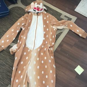 Deer onesie from Target. Worn once, super comfy!!!